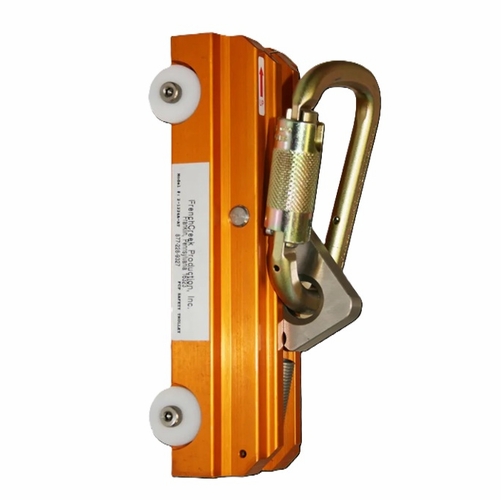 FrenchCreek 2-1221A-AT Rigid Rail Climbing System Aluminum climbing trolley for curved/straight clim