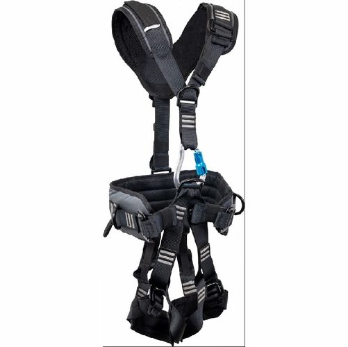 Frenchcreek 22030B Rope Access, Rescue, Tactical Full Body Harness.  Stato-Lite Comfort Pads On Shou