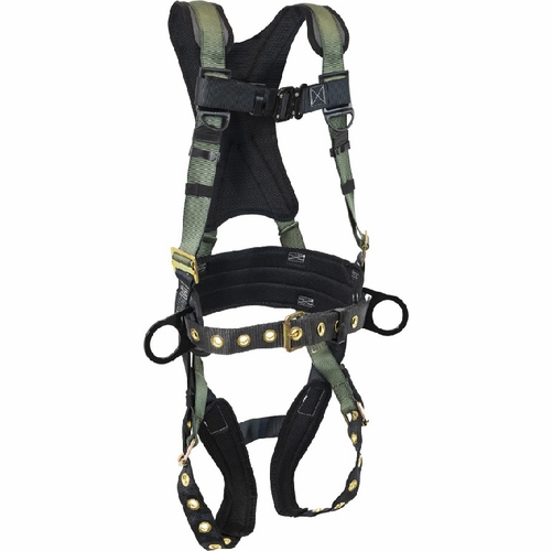 Frenchcreek 22850B Full Body Harness, W/Strato-Lite Comfort Pads On Shoulder, Back And Legs And Remo