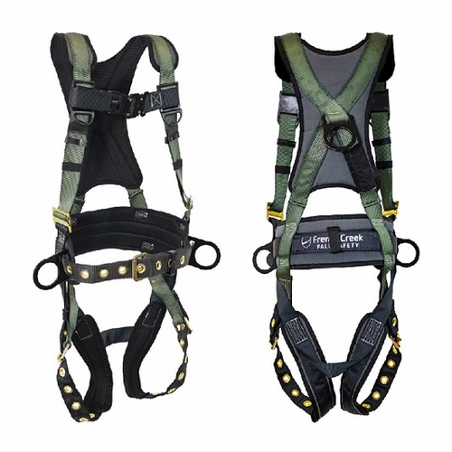 FrenchCreek 22850B Full Body Harnesses   Full body harness, w/Strato-Lite comfort pads on shoulder,