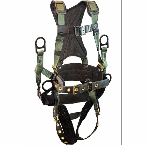 Frenchcreek 22850Bh-Alt Full Body Harness, W/Strato-Lite Comfort Pads On Shoulder, Back And Legs