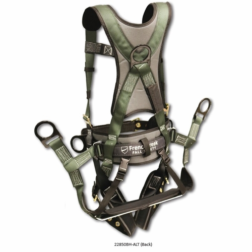 Frenchcreek 22870Bh-Alt Full Body Harness, W/Strato-Lite Comfort Pads On Shoulder, Back And Legs And