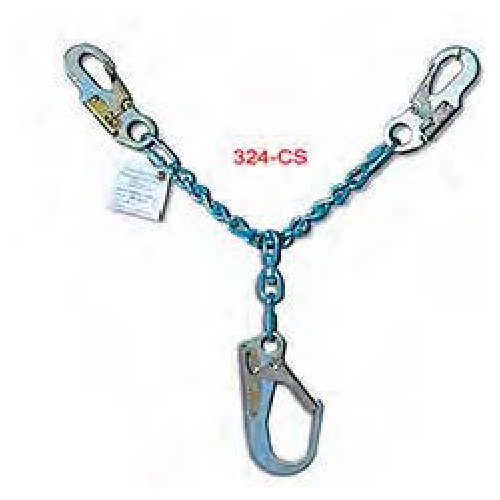 Frenchcreek 324-Cs Chain & Webbing Positioning Assemblies Chain Positioning Assembly, 12 Links, With