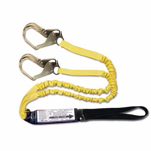 Frenchcreek 347As-135A Utility Harnesses & Lanyards 6 Foot  Dual Stretch Leg Shock Absorbing Lanyard