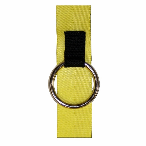 FrenchCreek 400R Lanyard retainer, 1 inch web loop with 2 inch O-ring sewn to harness (Harness Acc