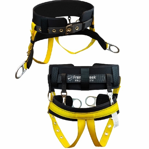 Frenchcreek 4051 Saddles & Work Seats Tree Saddle With 5 Inch  Body Pad, Removable Tool Belt, Lower