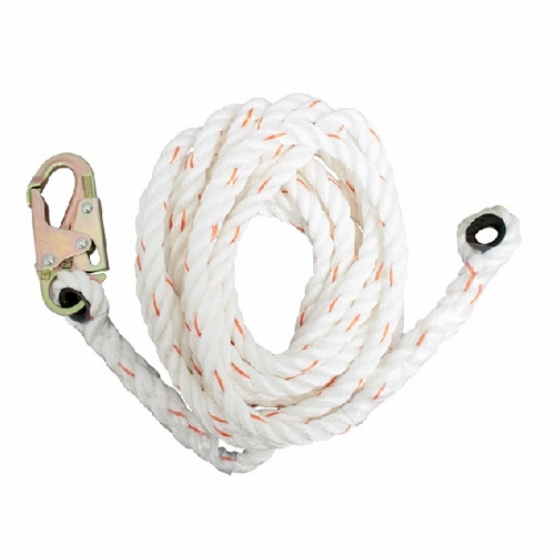 Frenchcreek 411-200 Lifelines 5/8 Inch  X 200 Foot  3-Strand Polyblend Synthetic Lifeline,  74N Loc