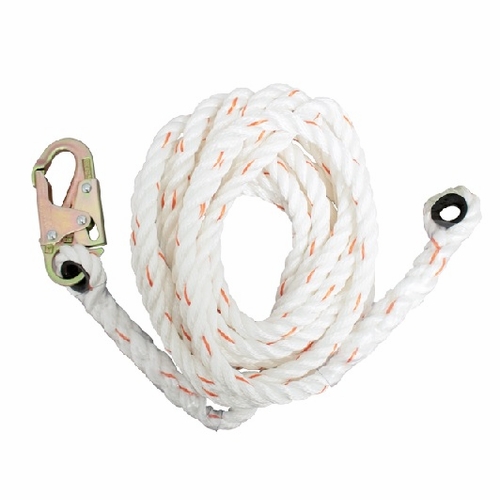 Frenchcreek 411-75 Lifelines 5/8 Inch  X 75 Foot  3-Strand Polyblend Synthetic Lifeline,  74N Locki