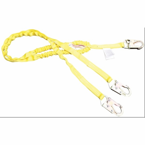 Frenchcreek 420A 100% Tie-Off Tubular Shock Absorbing Lanyards (Dual Leg) 100% Tie-Off  Inch Dual-Le