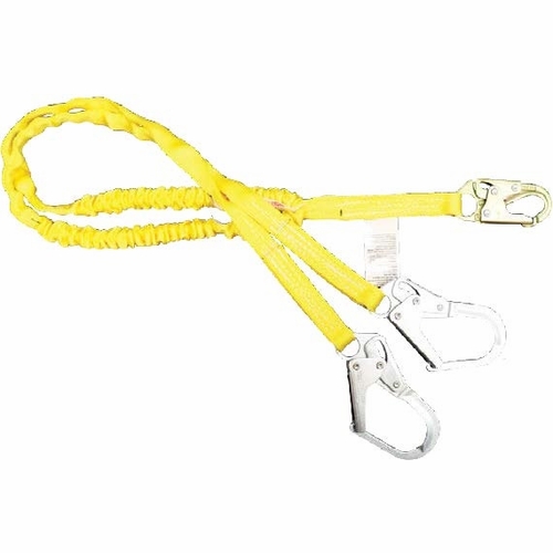 Frenchcreek 422A 100% Tie-Off Tubular Shock Absorbing Lanyards (Dual Leg) 100% Tie-Off  Inch Dual-Le