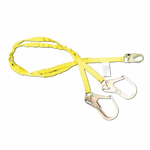 FrenchCreek 424A 100% Tie-off Tubular Shock Absorbing Lanyards (dual leg) 100% Tie-off  inch dual-le