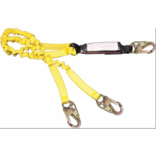 Frenchcreek 440As Stretch 100% Tie-Off Web Shock Absorbing Lanyards (Dual-Leg W/ Shock Absorbing  In