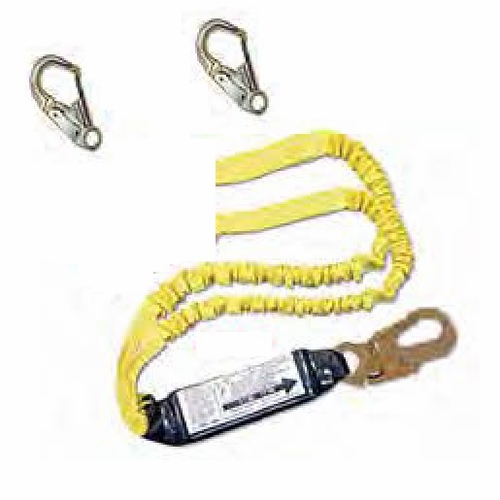 Frenchcreek 442As Stretch 100% Tie-Off Web Shock Absorbing Lanyards (Dual-Leg W/ Shock Absorbing  In