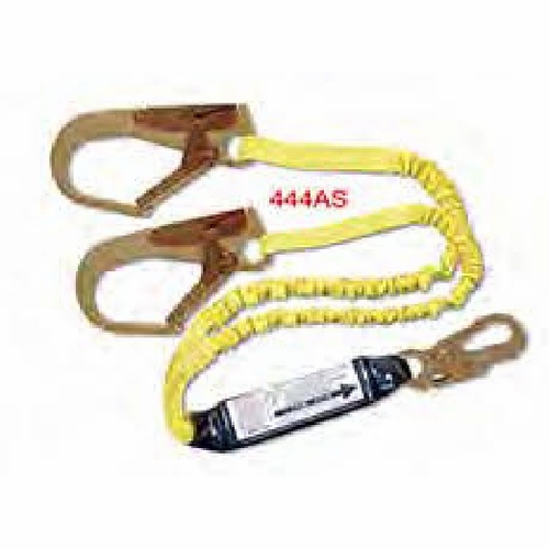 Frenchcreek 444As Stretch 100% Tie-Off Web Shock Absorbing Lanyards (Dual-Leg W/ Shock Absorbing  In