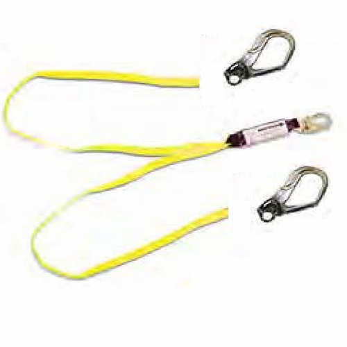 Frenchcreek 447A-135A 100% Tie-Off Web Shock Absorbing Lanyards (Dual-Leg W/ Shock Absorbing  Inch P
