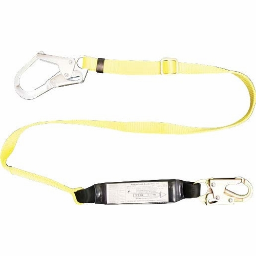 Frenchcreek 452Ab Web Shock Absorbing Lanyards (Pack Style) - Adjustable 6 Ft. Adjustable Length Sho
