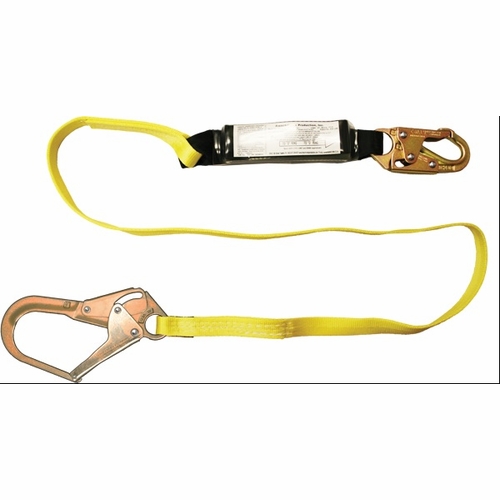 Frenchcreek 454A Web Shock Absorbing Lanyards (W/ Shock Absorbing  Inch Pack Inch ) 6 Ft. Shock Abso