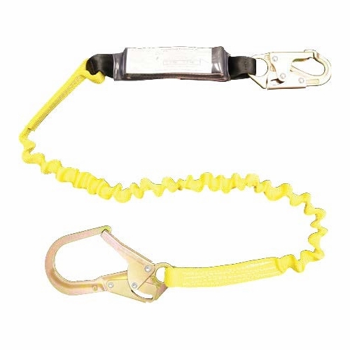 Frenchcreek 454As Stretch Style Web Shock-Absorbing Lanyards (Pack Style) 6 Foot  Stretch Style Shoc