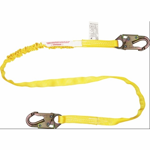 Frenchcreek 460A Tubular Shock Absorbing Lanyards  Tubular Shock Absorbing Web Lanyard, 6 Ft., 74N