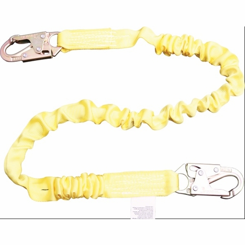 Frenchcreek 460As Shock Absorbing Lanyards Stretch Tubular Shock Absorbing Web Lanyard, 6 Ft., 74N