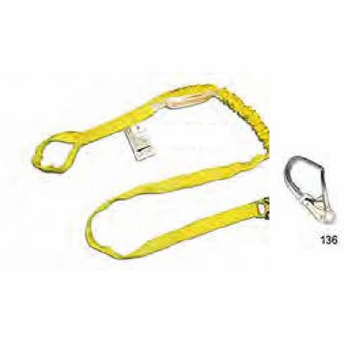 Frenchcreek 464A-Te Tubular Shock Absorbing Lanyards  Tubular Shock Absorbing Web Lanyard, 6 Ft