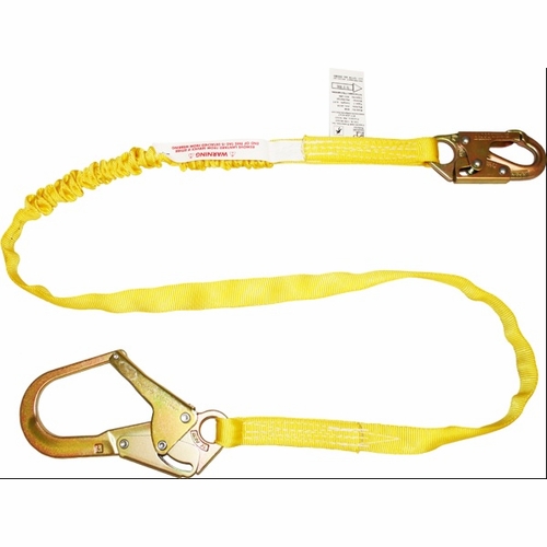 Frenchcreek 464A Tubular Shock Absorbing Lanyards  Tubular Shock Absorbing Web Lanyard, 6 Ft., 74N