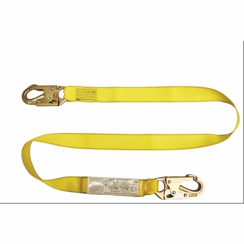 Frenchcreek 490A Web Shock Absorbing Lanyards (W/ Shock Absorbing Inch Pack Inch ) 6 Ft. Shock Abso