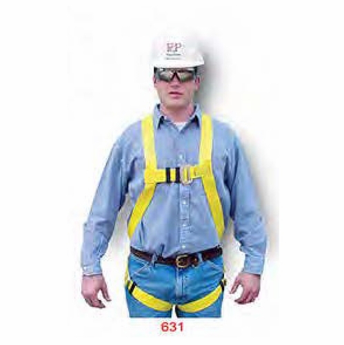 Frenchcreek 600 Friction Buckle Leg Straps, Vest Style, No Belt (600 Series Full Body Harness)