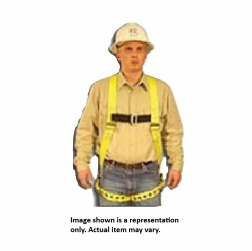 FrenchCreek 600 Friction buckle leg straps, vest style, no belt (600 Series Full Body Harness)
