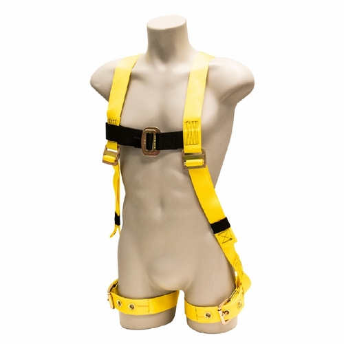 Frenchcreek 650-U Full Body Harnesses   Universal Grommet/Tongue Buckle Leg Straps, Vest Style, No B