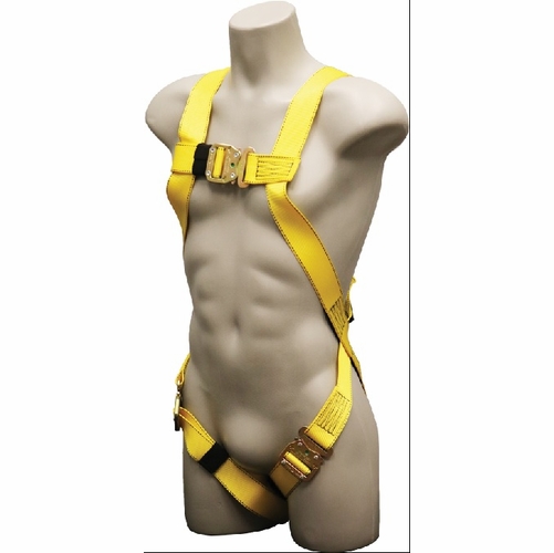 FrenchCreek 671 Super-quick bayonet buckle legs and chest, no belt (600 Series Full Body Harness)