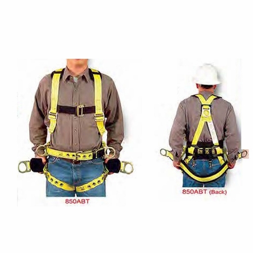 Frenchcreek 850Abt Grommet/Tongue Buckle Leg Straps, 6 Inch  Adjustable Back Pad,  Removable Lined T