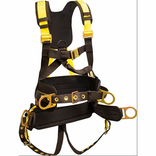 Frenchcreek 887Pbt Harness W/Hip D Foot S, P & Hd Saddle (Tower Harnesses)