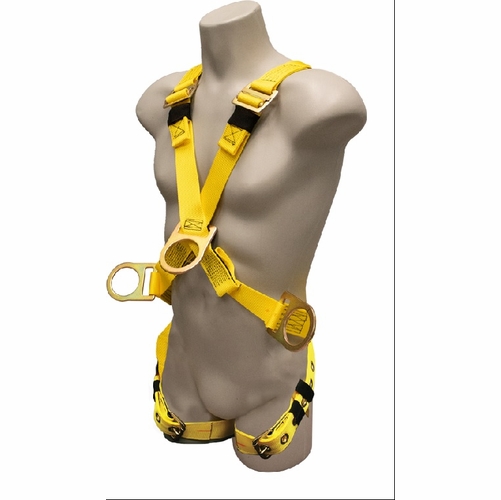 Frenchcreek 950B 900 Series Full Body Harness (Cross-Over Harness) 950 With Hip Positioning D-Rings