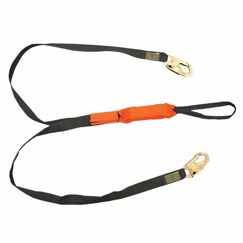Frenchcreek Af390Akdlz Lanyards Dual Leg Loop Top Shock Absorbing Lanyard, Z74 On Legs, Kevlar Web