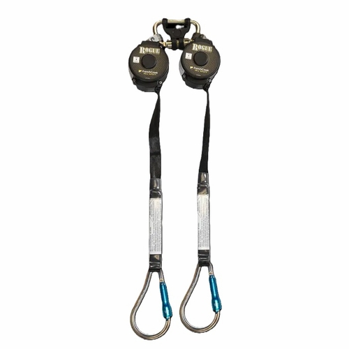 FrenchCreek M2RG-8A Rogue Dual Leg 8 foot  web, 354-6TL 1/2 inch  steel triple-lock carabiner - 62