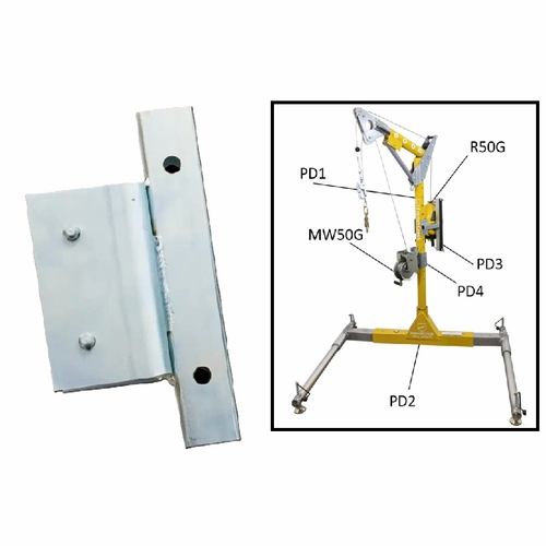 FrenchCreek PD4 Confined Space Equipment Mounting bracket for MW50G work winch