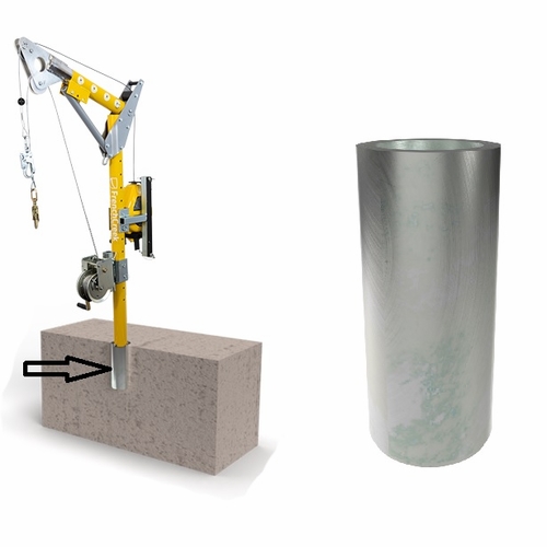 Frenchcreek Pd5 Retractable Lifelines & Confined Space Equipment Core Mount Sleeve Davit Base