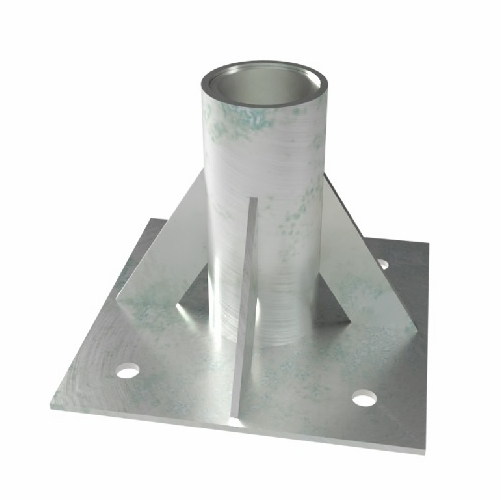 Frenchcreek Pd7 Retractable Lifelines & Confined Space Equipment Floor Mount Sleeve Davit Base