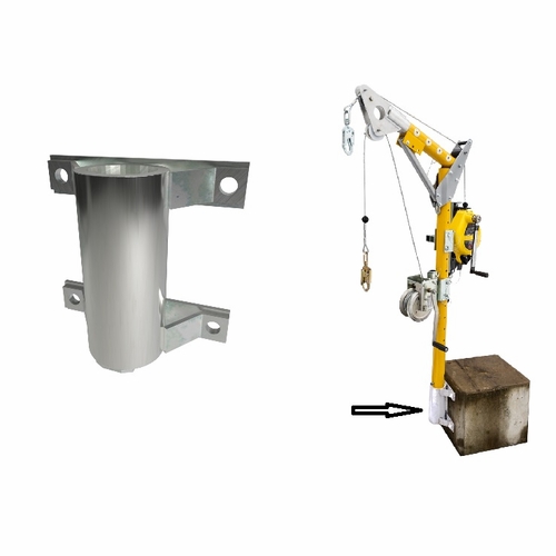 FrenchCreek PD8 Confined Space Equipment Wall mount sleeve davit base