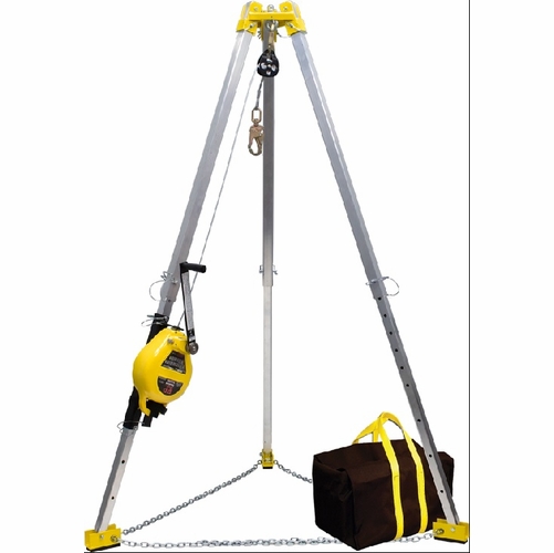 Frenchcreek R50G-Tp9 Confined Space Systems With R-Series Rescue Unit Tp9 Tripod, R50G Rescue Unit,
