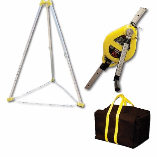 Frenchcreek R50Ss-Tp9 Confined Space Systems With R-Series Rescue Unit Tp9 Tripod, R50Ss Rescue Unit