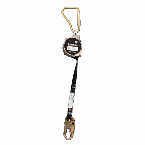 FrenchCreek RG8-13-0Z Renegade 13 foot  web, 62 2 inch  steel locking carabiner - Z74 3/4 inch  st