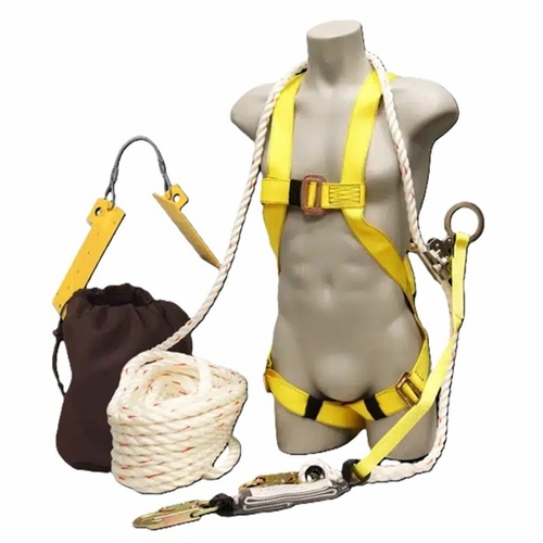 FrenchCreek RK-25 Deluxe Roofing Kits Deluxe Roofers Kit Includes: 631 Harness, 410-25 lifeline,  12