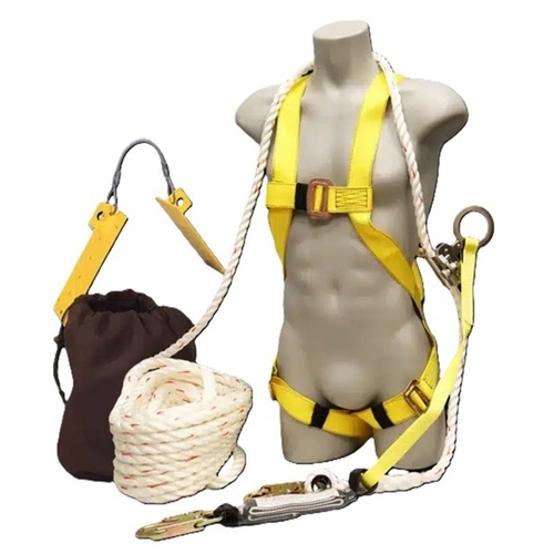 FrenchCreek RK-50 Deluxe Roofing Kits Deluxe Roofers Kit Includes: 631 Harness, 410-50 lifeline,  12