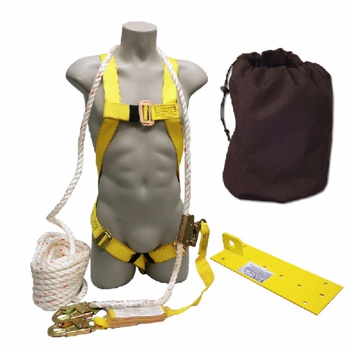 Frenchcreek Rka-50 Roofing Kits Roofers Kit Includes: 631 Harness, 411-50 Lifeline, 1352A-3 Manual R