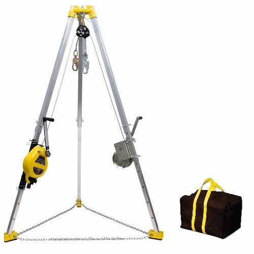 Frenchcreek Sb50Ss-M7 Confined Space Systems With R-Series Rescue Unit, & M-Series Work Winch Tp7 Tr