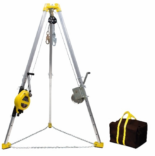 Frenchcreek Sb50T-M7 Confined Space Systems With R-Series Rescue Unit, & M-Series Work Winch Tp7 Tri