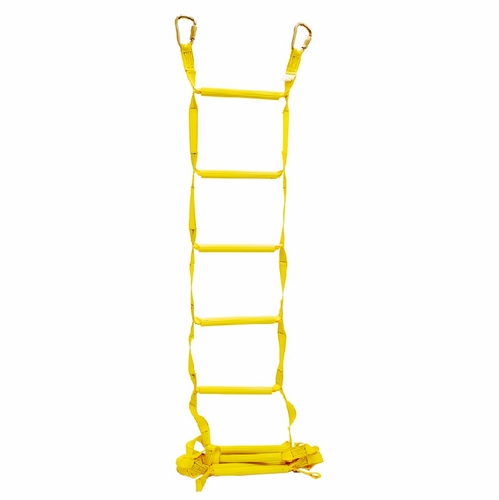 Frenchcreek Wl-10 Flexible Access Ladders 10 Foot   Web Ladder With 1 1/4 Inch  Diameter Round Fiber