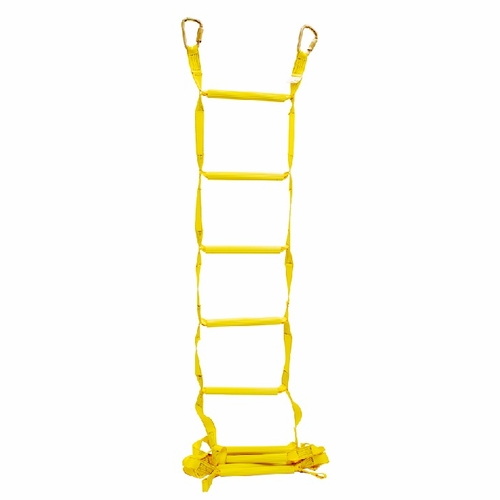Frenchcreek Wl-20 Flexible Access Ladders 20 Foot   Web Ladder With 1 1/4 Inch  Diameter Round Fiber